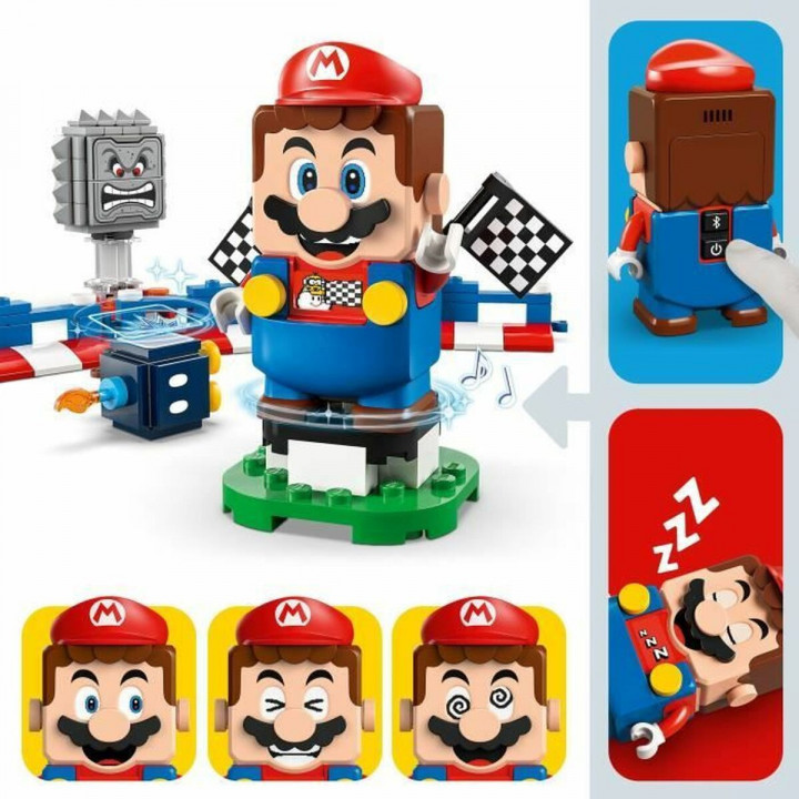 Set di Costruzioni Lego 72043 Interactive LEGO Mario and Standard Kart 278 Pezzi