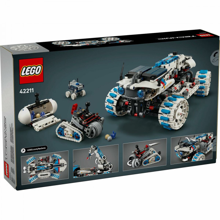 Bouwspel Lego 42211 Lunar Outpost Moon Rover Space Vehicle 1082 Onderdelen