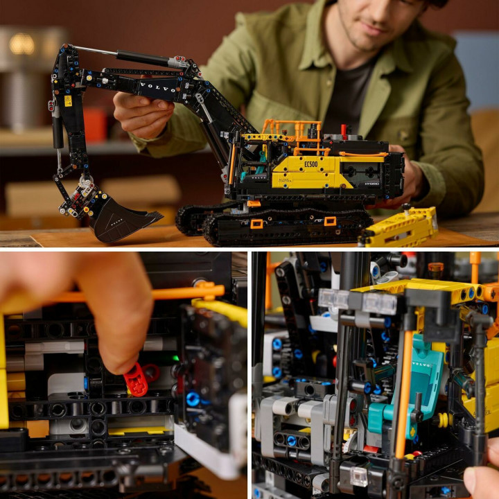 Bouwspel Lego 42215 Volvo EC500 Hybrid Excavator 2359 Onderdelen