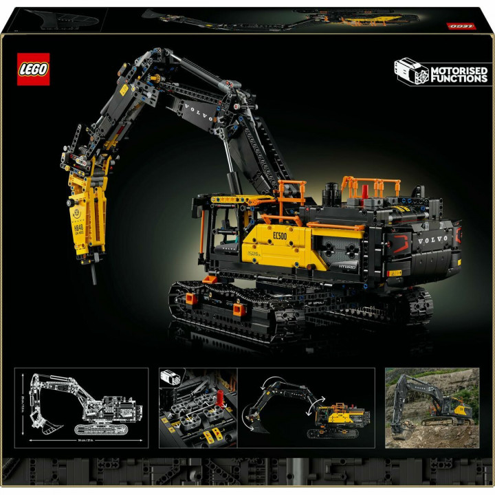 Set de construction Lego 42215 Volvo EC500 Hybrid Excavator 2359 Pièces