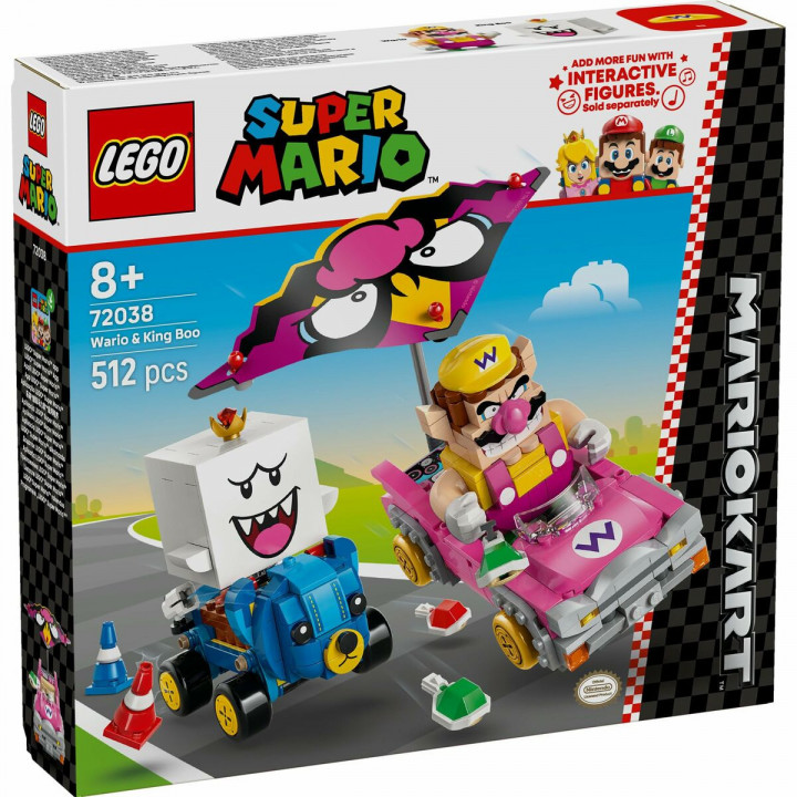 Construction set Lego 72038 Wario and King Boo 512 Pieces