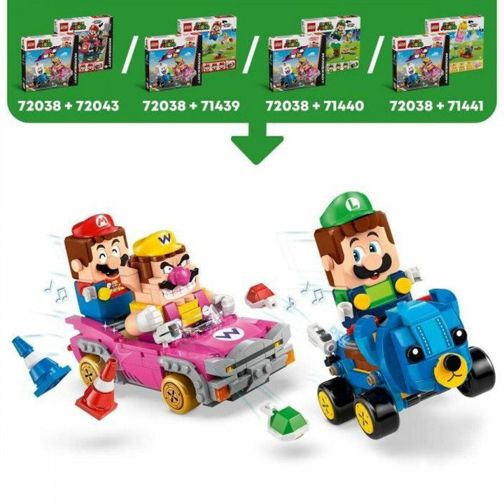 Juego de Construcción Lego 72038 Wario and King Boo 512 Piezas