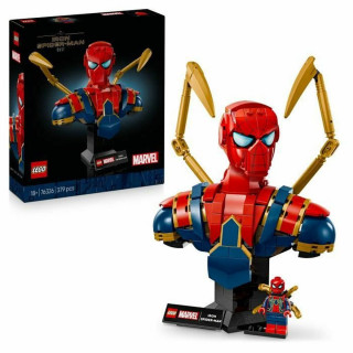 Konstruktionsspiel Lego 76326 Iron Spider-Man Bust 379 Stücke