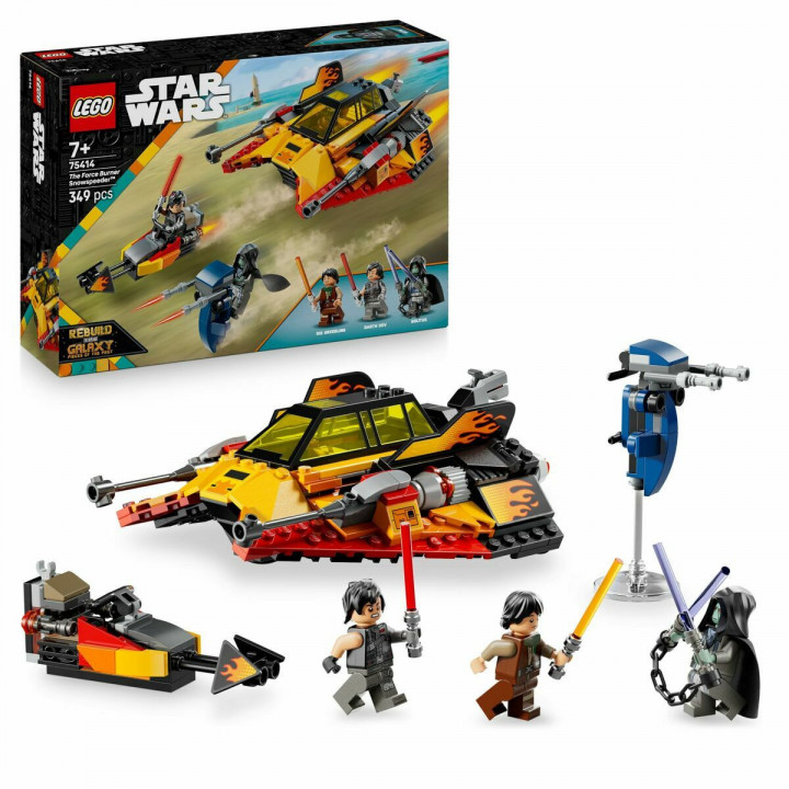 Set de construction Lego 75414 The Force Burner Snowspeeder 349 Pièces