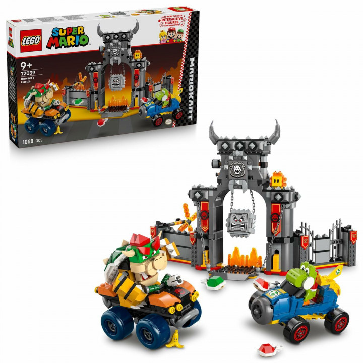 Bouwspel Lego 72039 Bowser's Castle 1068 Onderdelen
