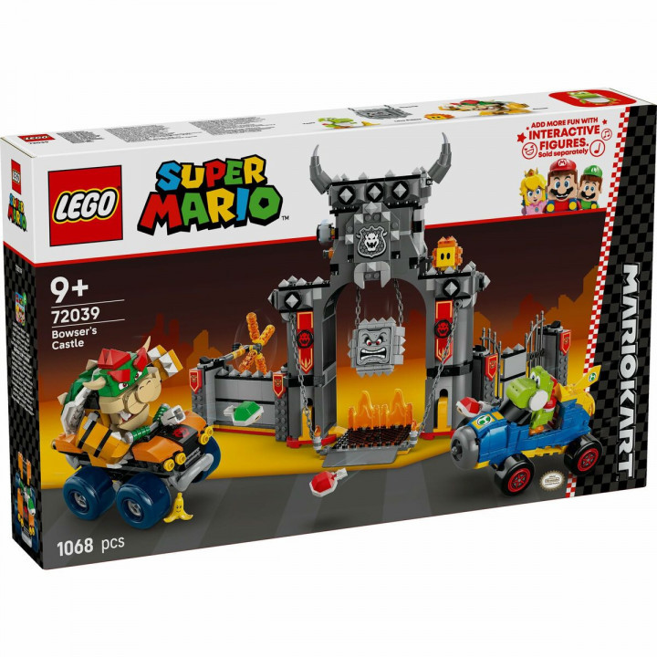Bouwspel Lego 72039 Bowser's Castle 1068 Onderdelen
