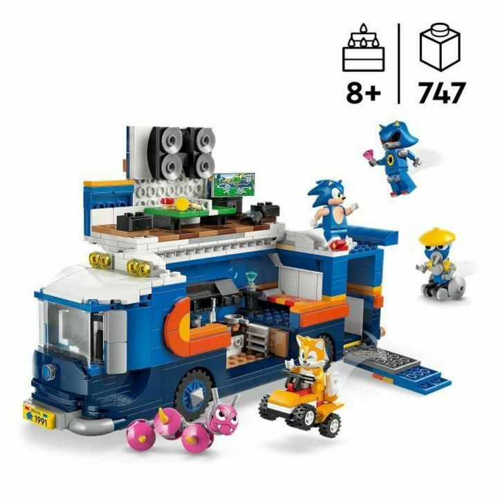 Bouwspel Lego 77006 Team Sonic Command Truck 747 Onderdelen