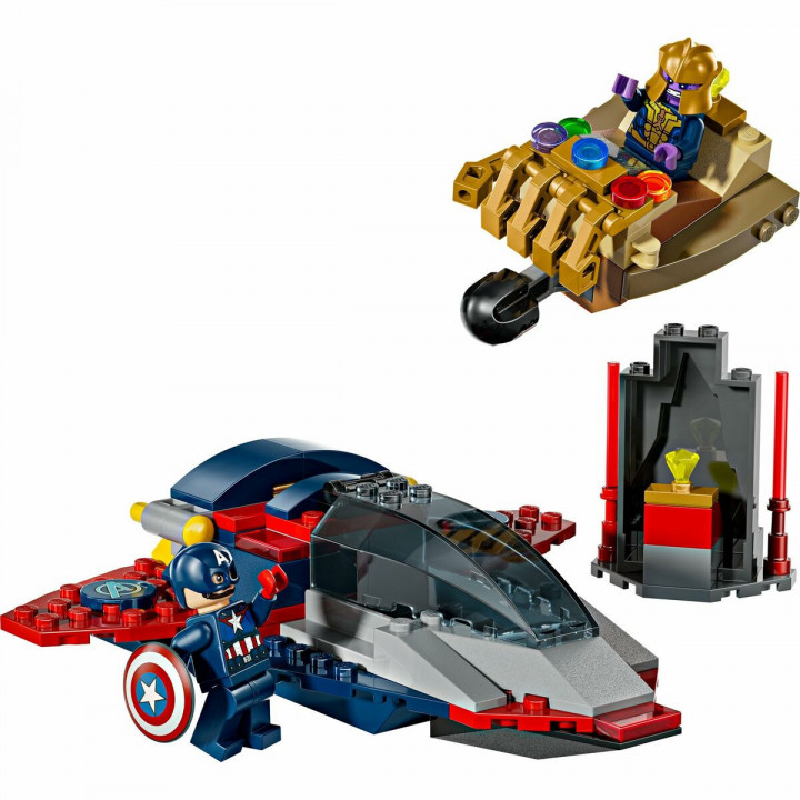 Set di Costruzioni Lego 76319 Captain America VS Thanos 107 Pezzi