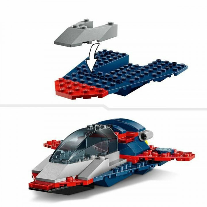 Set de construction Lego 76319 Captain America VS Thanos 107 Pièces