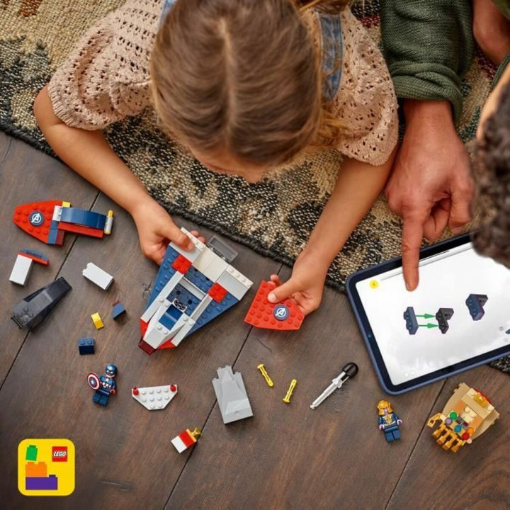 Juego de Construcción Lego 76319 Captain America VS Thanos 107 Piezas