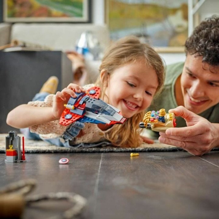 Set de construction Lego 76319 Captain America VS Thanos 107 Pièces