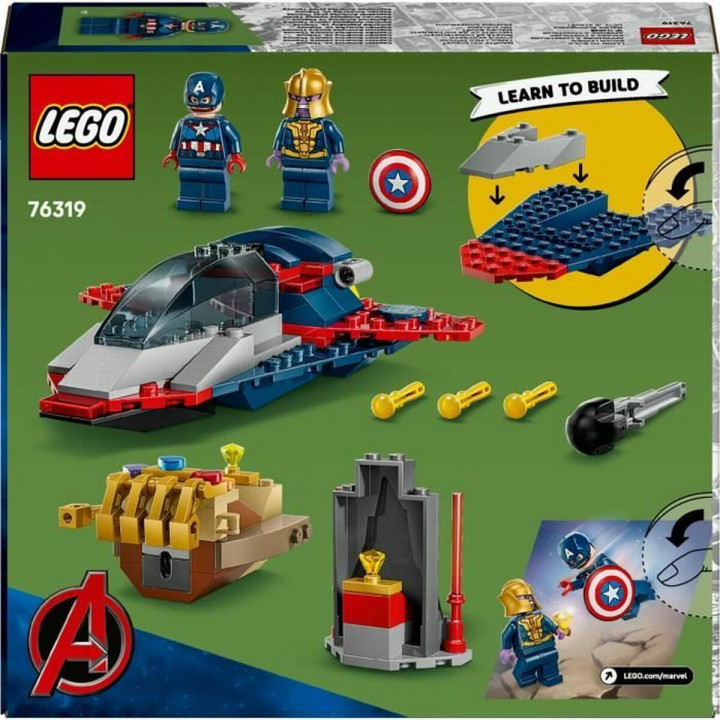 Konstruktionsspiel Lego 76319 Captain America VS Thanos 107 Stücke