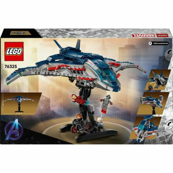 Set de construction Lego 76325 Age of Ultron Quinjet 1131 Pièces