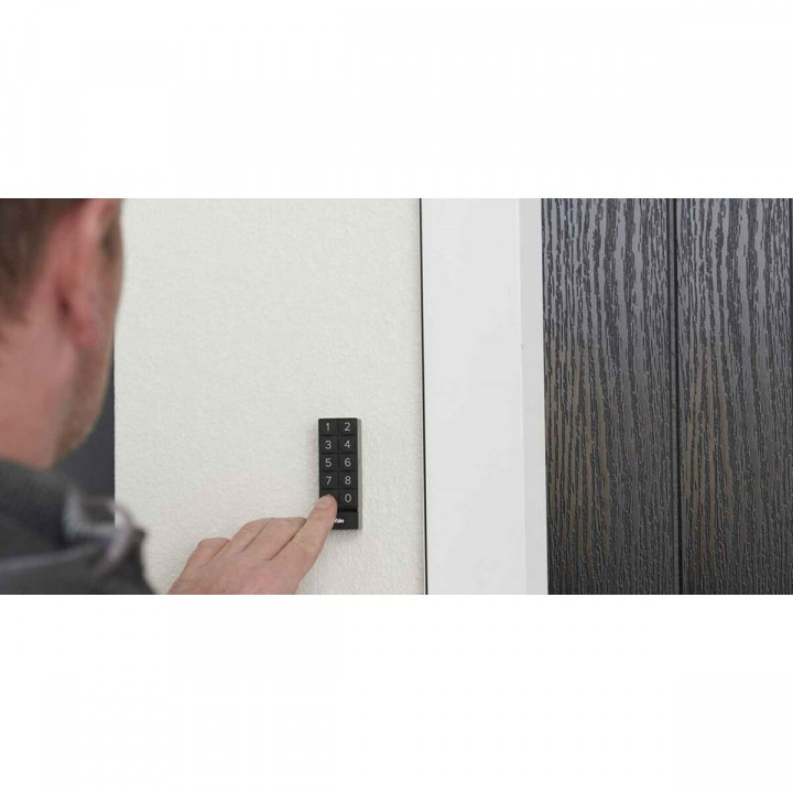 Candado de llave Yale 05/301000/BL Metal Plástico Rectangular