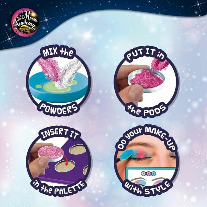 Set de Maquillaje Lisciani Giochi The Moon Academy Moon eyeshadows