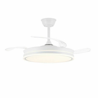 Ceiling Fan CristalRecord EVO RETRAC White 72 W