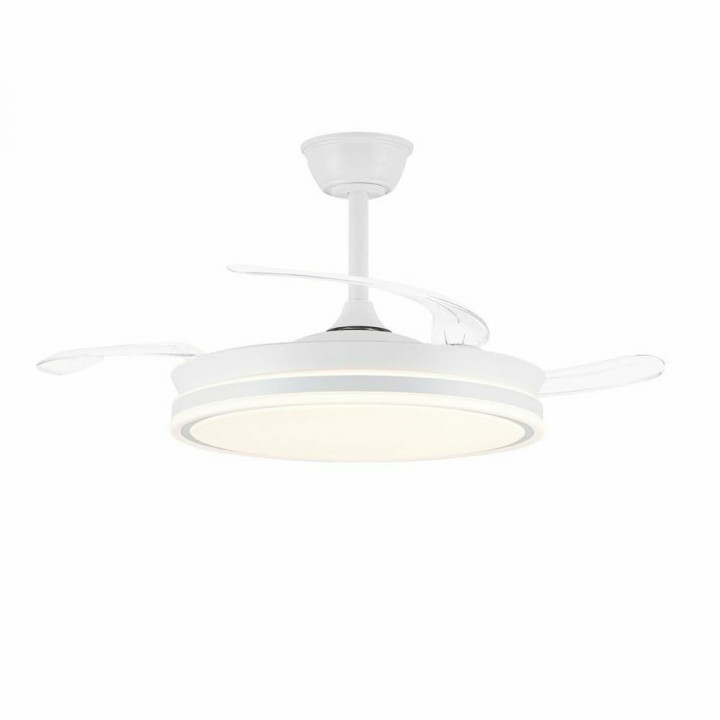 Deckenventilator CristalRecord EVO RETRAC Weiß 72 W