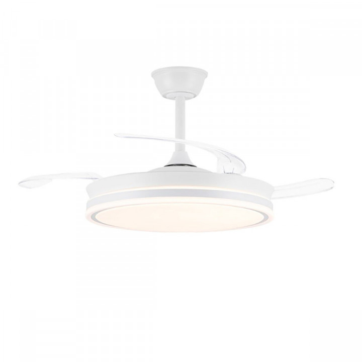 Ventilatore da Soffitto CristalRecord EVO RETRAC Trasparente 72 W