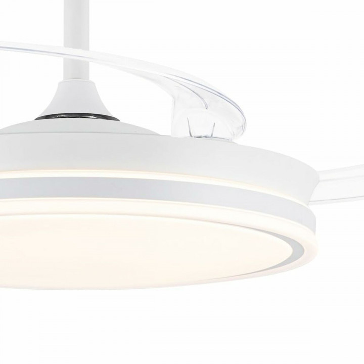 Ventilatore da Soffitto CristalRecord EVO RETRAC Trasparente 72 W