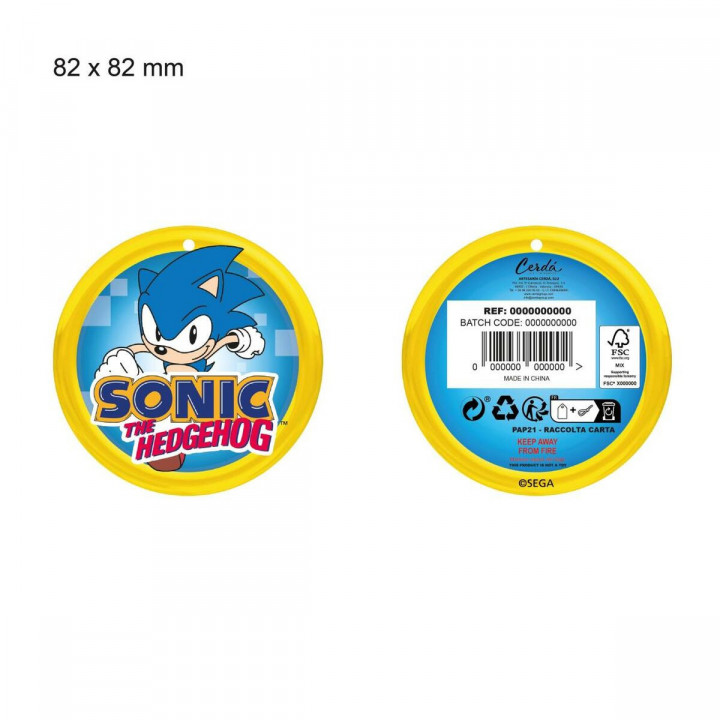 Bekleidungs-Set Sonic Blau