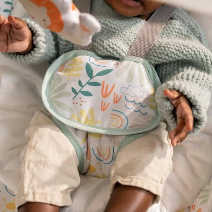 Baby-Liegestuhl Ingenuity grün Grau