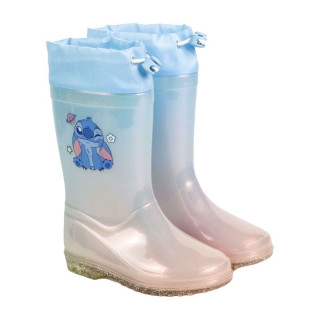 Children's Water Boots Stitch Light Blue