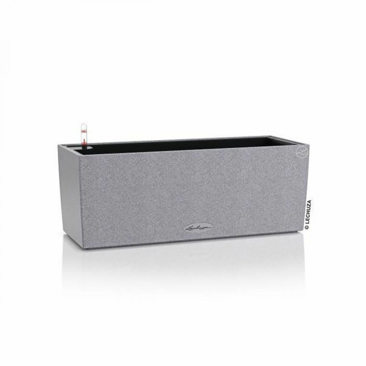 Vaso Autoirrigante Lechuza Grigio 50 x 19 x 19 cm polipropilene Rettangolare