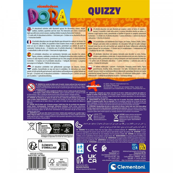 Lernspiel Clementoni Dora Quizzy