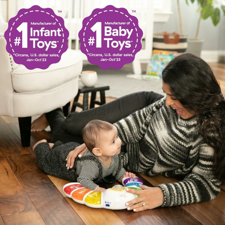 Cerceau d'activités pour bébés Baby Einstein Glow & Discover Light Bar Multicouleur