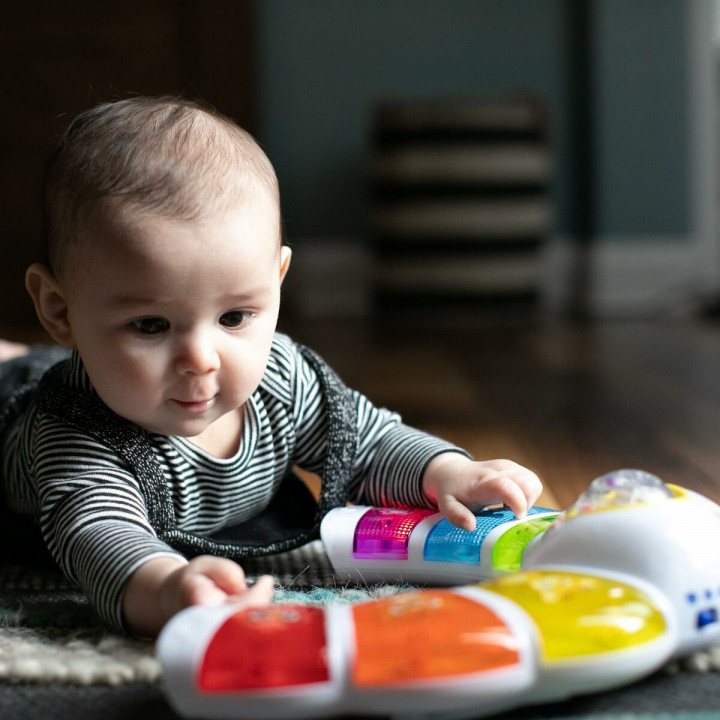 Cerceau d'activités pour bébés Baby Einstein Glow & Discover Light Bar Multicouleur