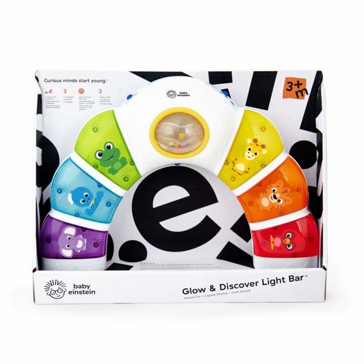 Activiteitenboog voor baby's Baby Einstein Glow & Discover Light Bar Multicolour