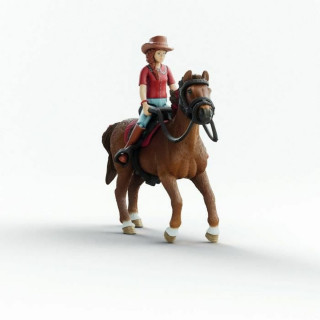 Actiefiguren Schleich Horse Club 42711 Hannah & Cayenne 8 x 15 x 18 cm 21 x 10 x 19 cm