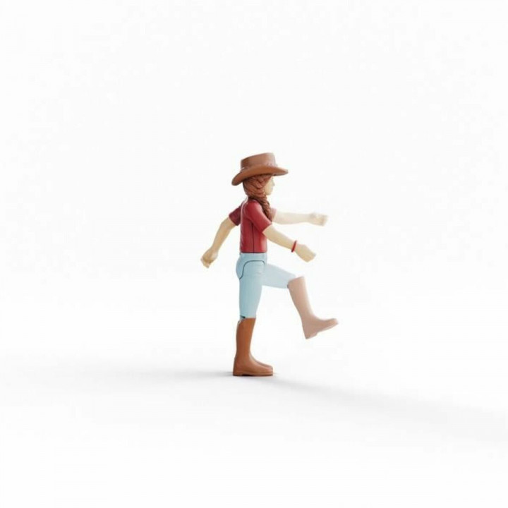 Figurine d’action Schleich Horse Club 42711 Hannah & Cayenne 8 x 15 x 18 cm 21 x 10 x 19 cm