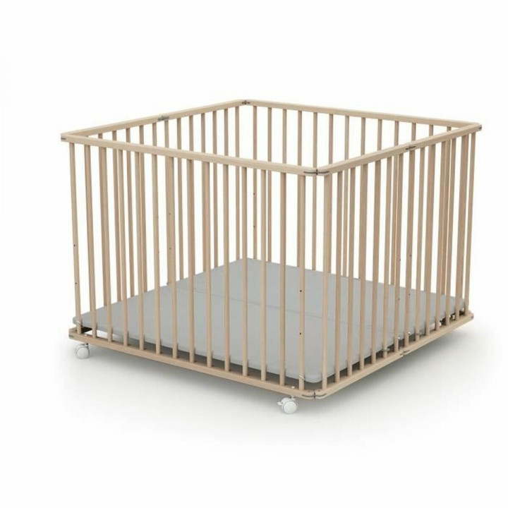 Parco giochi WEBABY 100 x 100 cm Beige