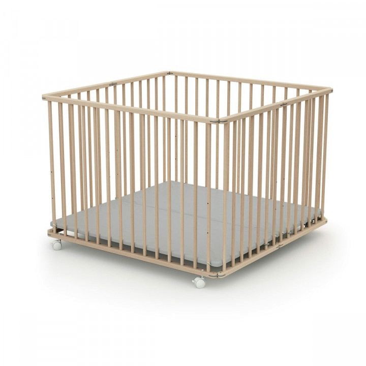 Parc de jeux WEBABY 100 x 100 cm Beige