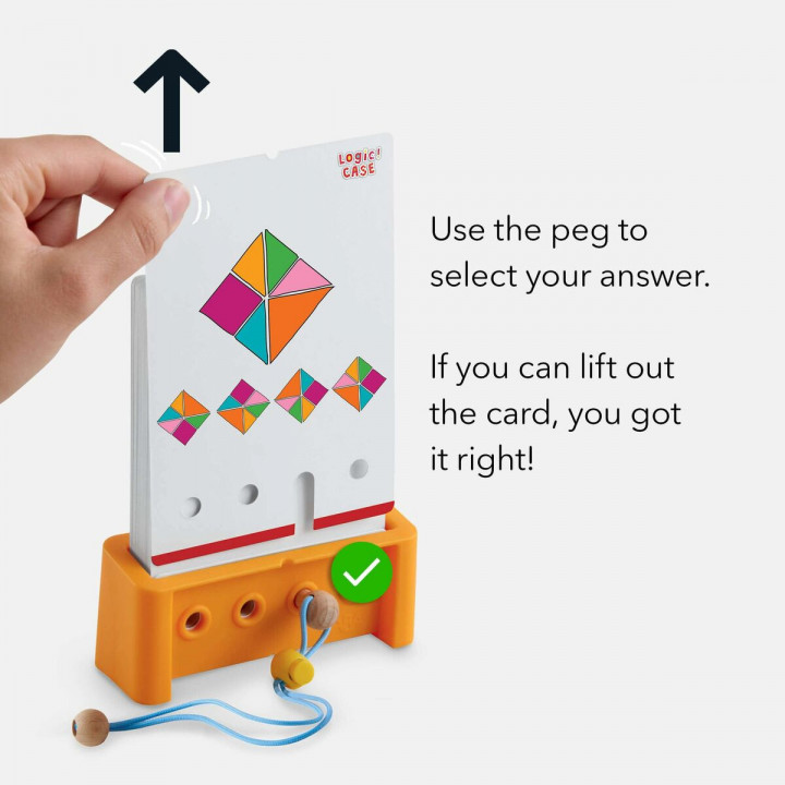 Board game HABA Logic Case Starter Set 14 x 6 x 18 cm