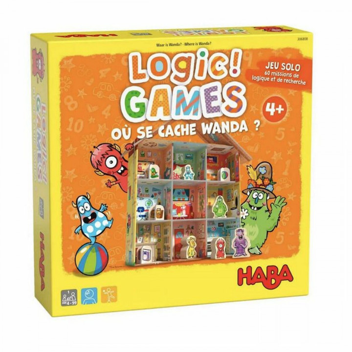 Gioco da Tavolo HABA Logic Games - Where is Wanda? 1 x 1 x 1 cm