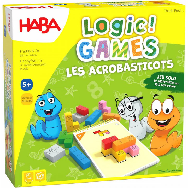 Juego de Mesa HABA Logic Games - Happy Worms