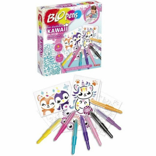Activiteitendoos om te Kleuren Lansay BLOPENS KAWAII Multicolour