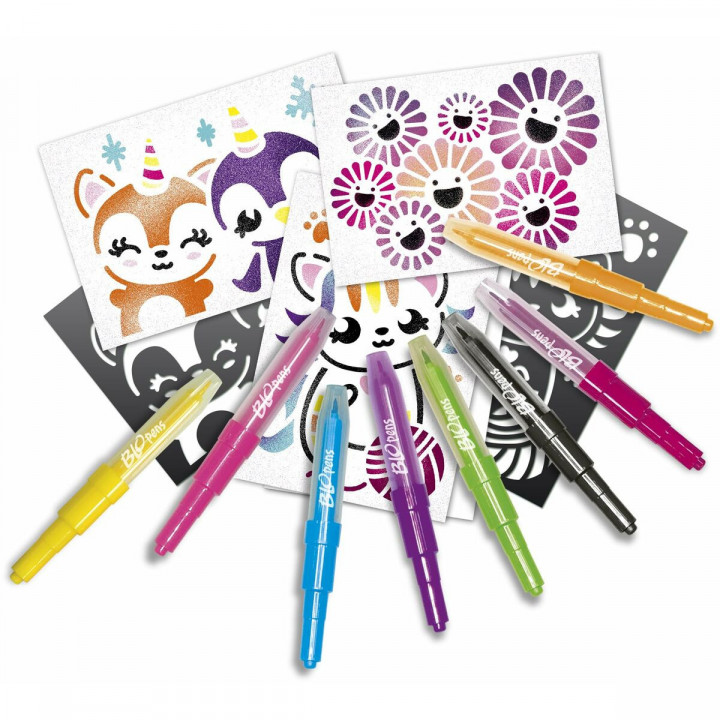 Activiteitendoos om te Kleuren Lansay BLOPENS KAWAII Multicolour