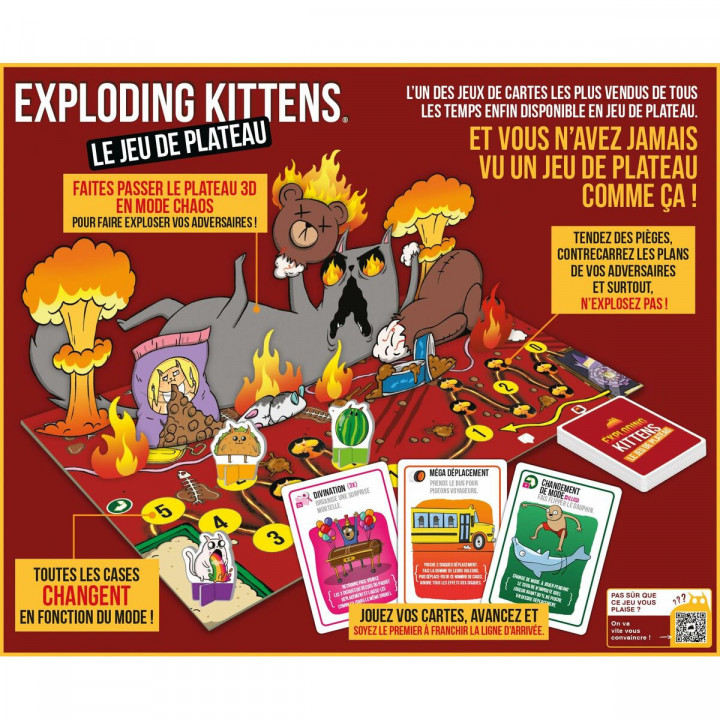 Juego de Mesa Asmodee Exploding Kittens 31 x 8 x 26 cm