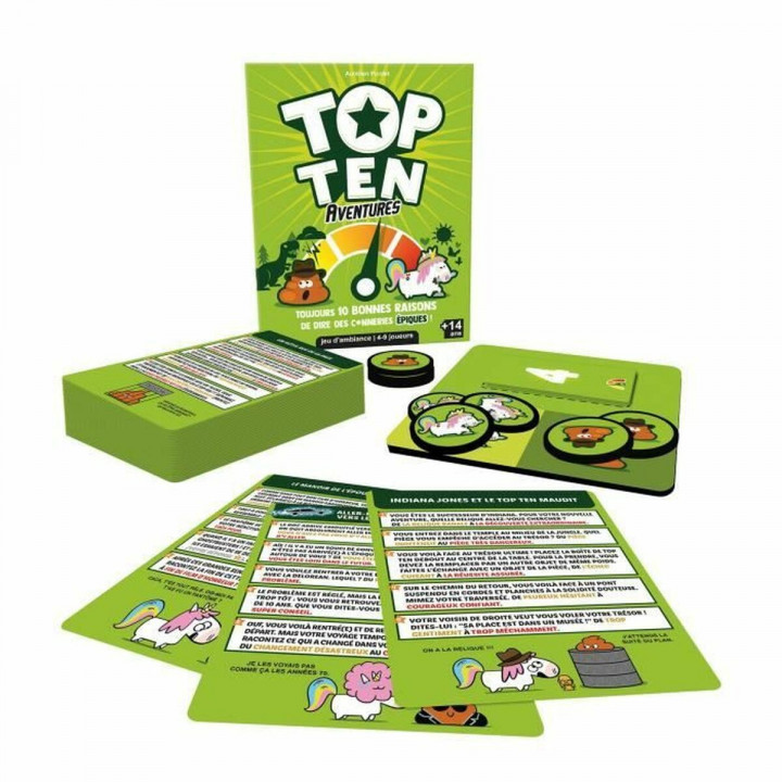Bordspel Asmodee Top Ten Adventures