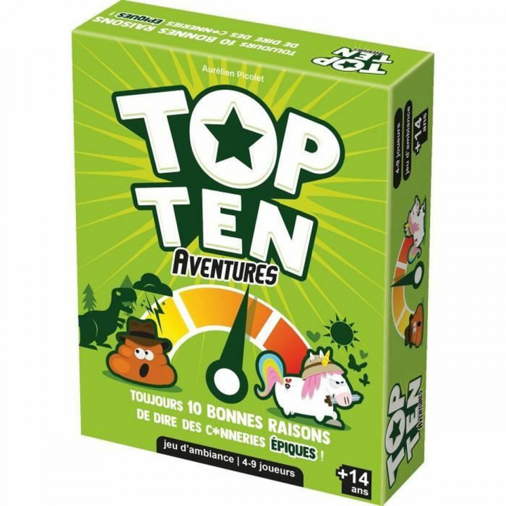 Bordspel Asmodee Top Ten Adventures