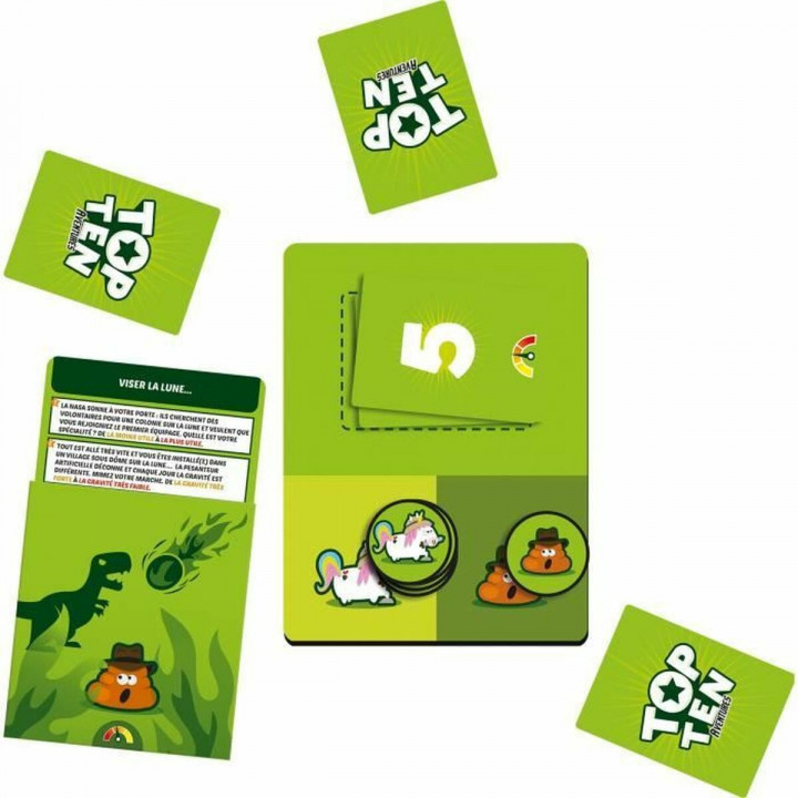 Tischspiel Asmodee Top Ten Adventures