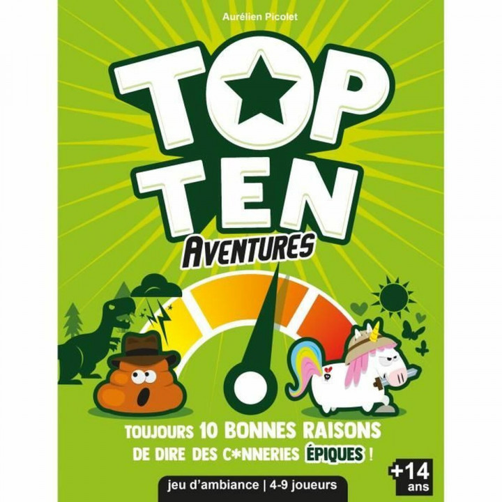 Bordspel Asmodee Top Ten Adventures