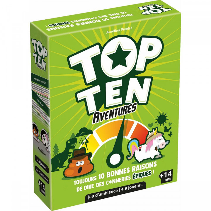 Bordspel Asmodee Top Ten Adventures