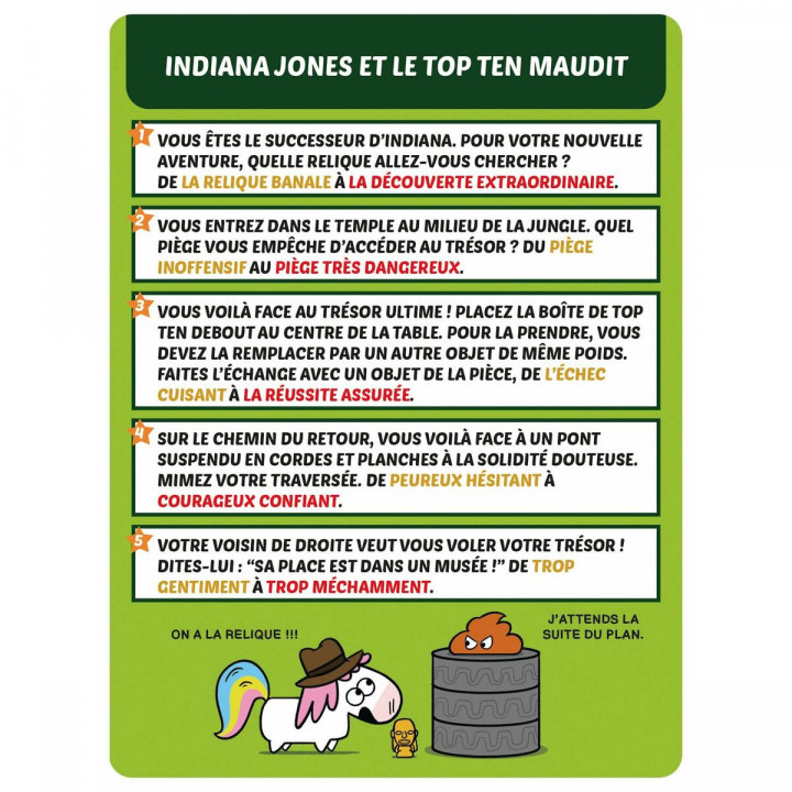 Bordspel Asmodee Top Ten Adventures