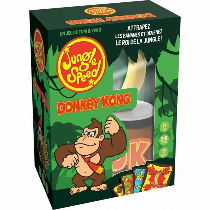 Tischspiel Asmodee Jungle Speed Donkey Kong 20 x 11 x 37 cm