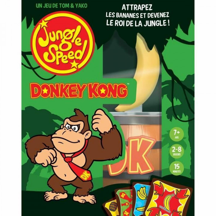 Gioco da Tavolo Asmodee Jungle Speed Donkey Kong 20 x 11 x 37 cm