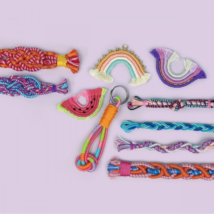 Kit per Creare Braccialetti Goliath Loopdedoo